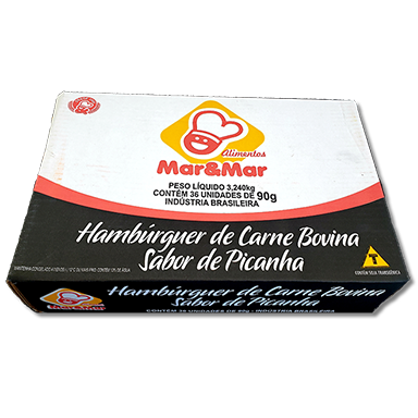 Hamburguer BovinoPicanha MarMar 2 Distribuidora de Laticínios Araújo Distribuição de laticínios, embutidos, hambúrgueres, molhos, conservas para todos os comércios em Belo Horizonte e região metropolitana